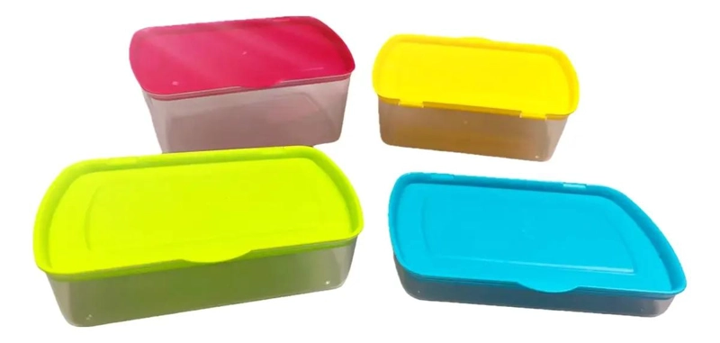 SET DE 4 CONTENEDORES ORGANIZADOR PARA REFRIGERADOR - 1