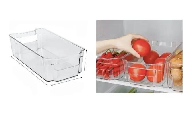 CAJA ORGANIZADORA PARA REFRIGERADOR 31.5X21X8.5 CM - 1