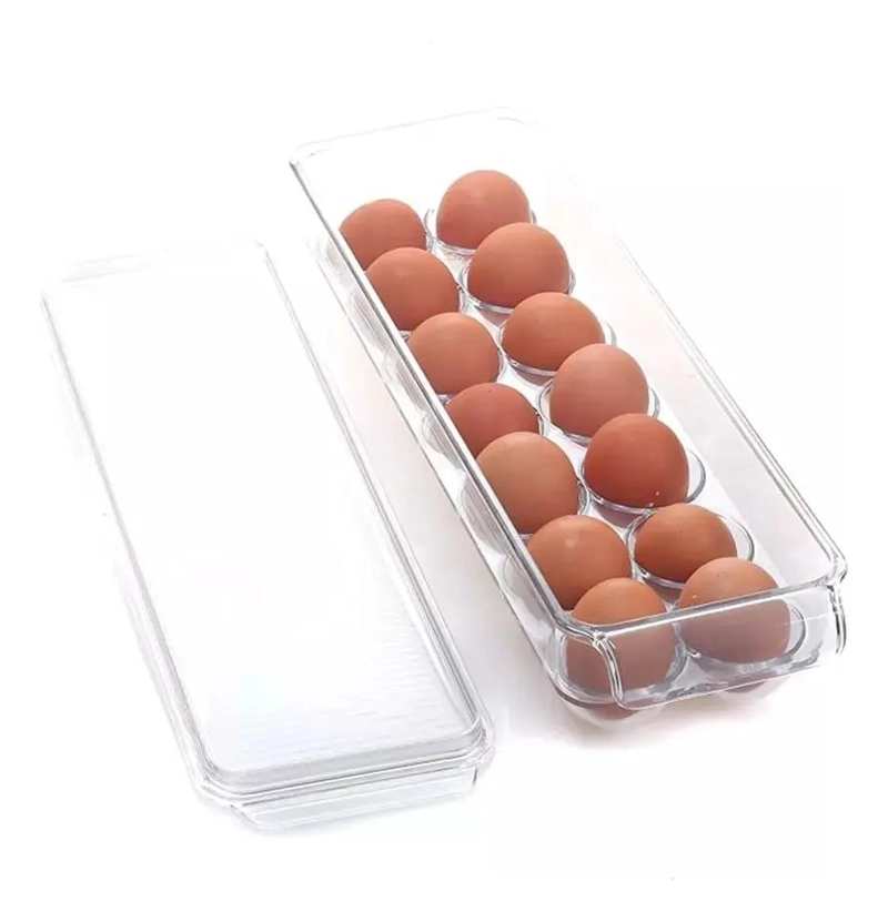 ORGANIZADOR DE HUEVOS PARA 12 UNIDADES EN PLASTICO - 2