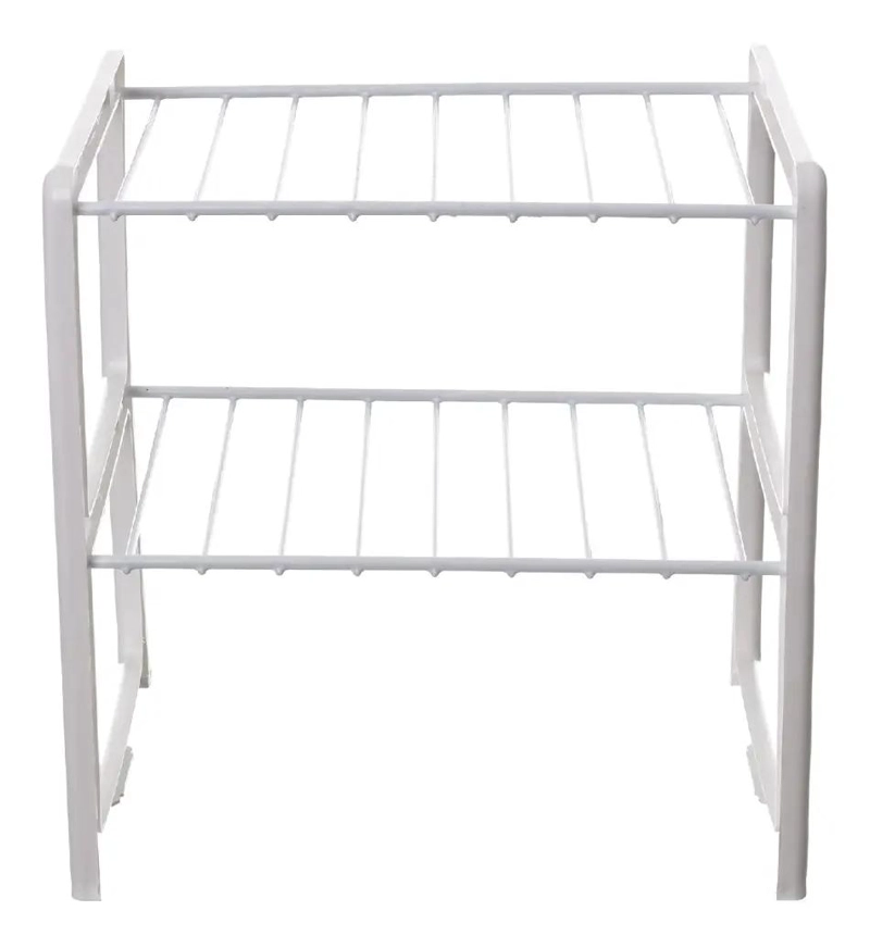 RACK DE COCINA PEQUEÑO BLANCO PARA OPTIMIZAR ESPACIOS - 3