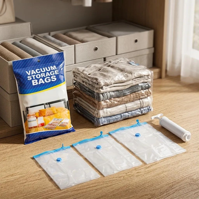 BOLSAS DE ALMACENAMIENTO AL VACIO PARA ROPA Y TEXTILES - 5