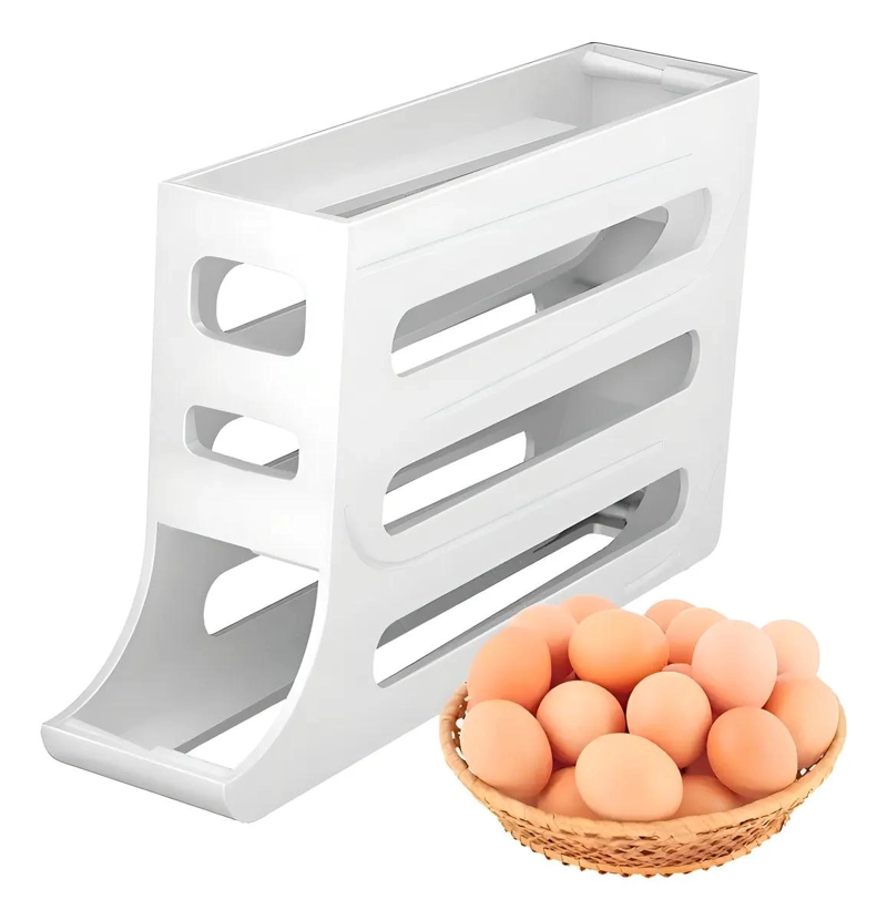 ORGANIZADOR DESLIZANTE PARA HUEVOS CON CAPACIDAD DE 28 - 2