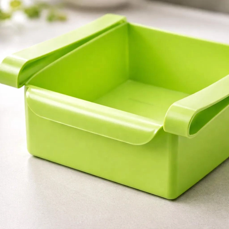 ORGANIZADOR DESLIZANTE PARA REFRIGERADOR COLOR VERDE - 2