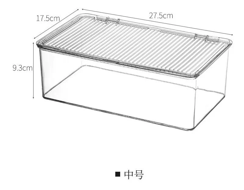 ORGANIZADOR TRANSPARENTE PARA REFRIGERADOR Y DESPENSA MULTIUSOS - 3