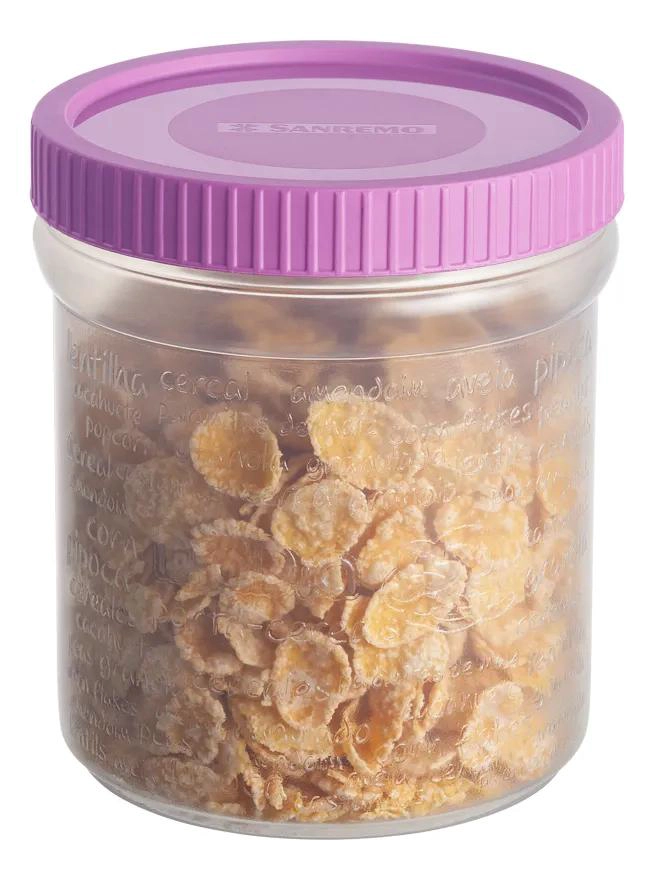 CONTENEDOR HERME TICO DE PLASTICO PARA ALMACENAMIENTO 750ML - 3