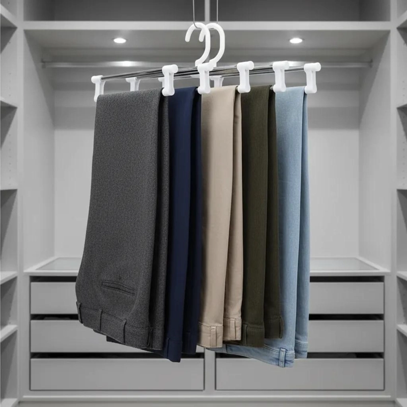 PERCHERO COLGADOR MULTICAPA PLEGABLE PARA ROPA - 6
