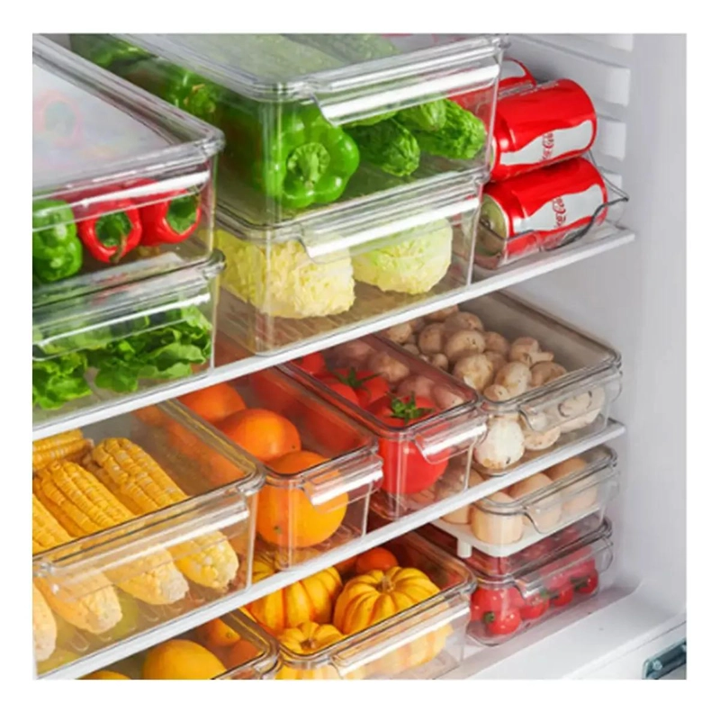 CONTENEDOR ORGANIZADOR PARA REFRIGERADOR FRUTAS Y VERDURAS - 2