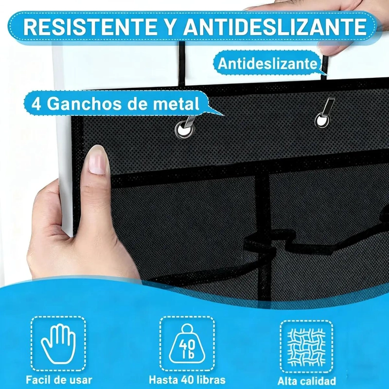 ORGANIZADOR DE ZAPATOS CON 35 BOLSILLOS DE TELA NO TEJIDA - 5
