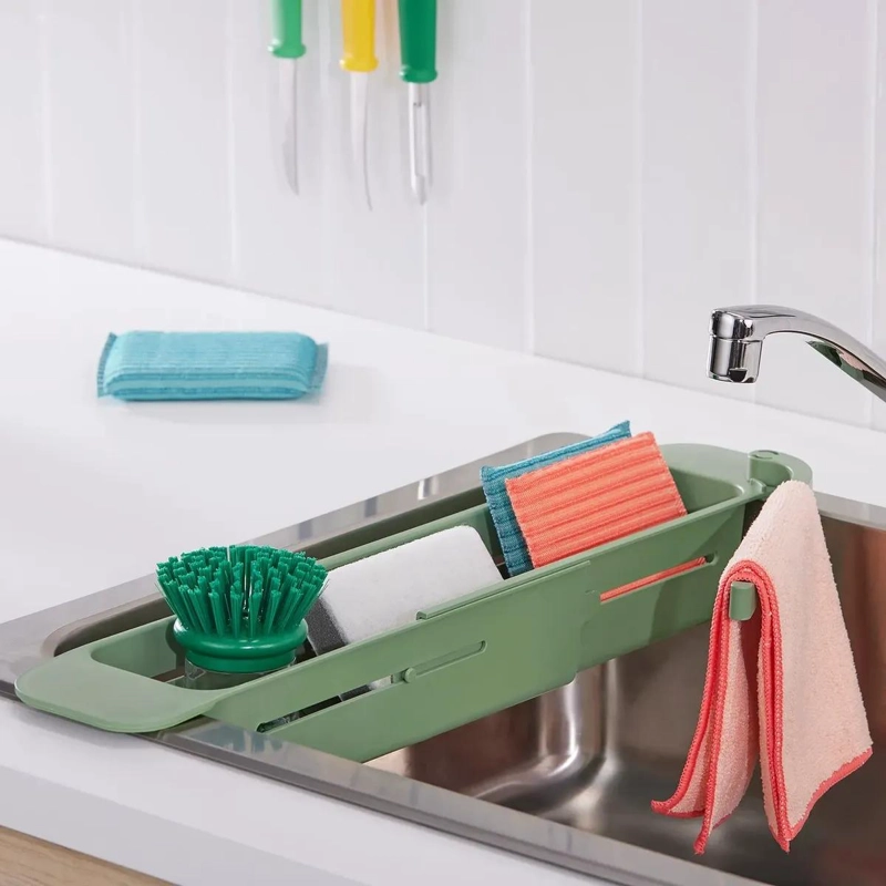 RECIPIENTE EXTENSIBLE PARA LAVAPLATOS 39-54 CM ORGANIZADOR - 4