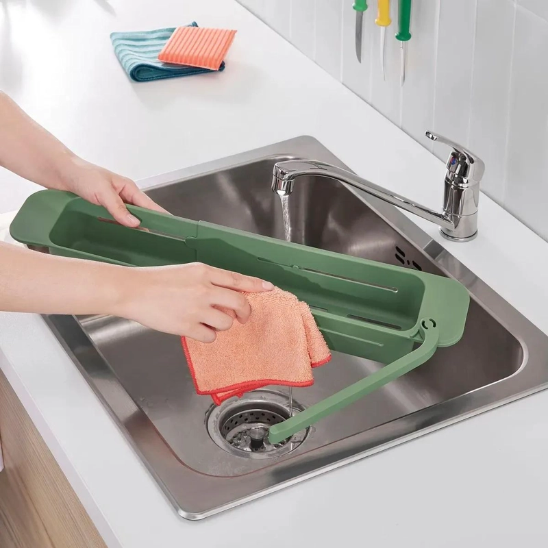 RECIPIENTE EXTENSIBLE PARA LAVAPLATOS 39-54 CM ORGANIZADOR - 6