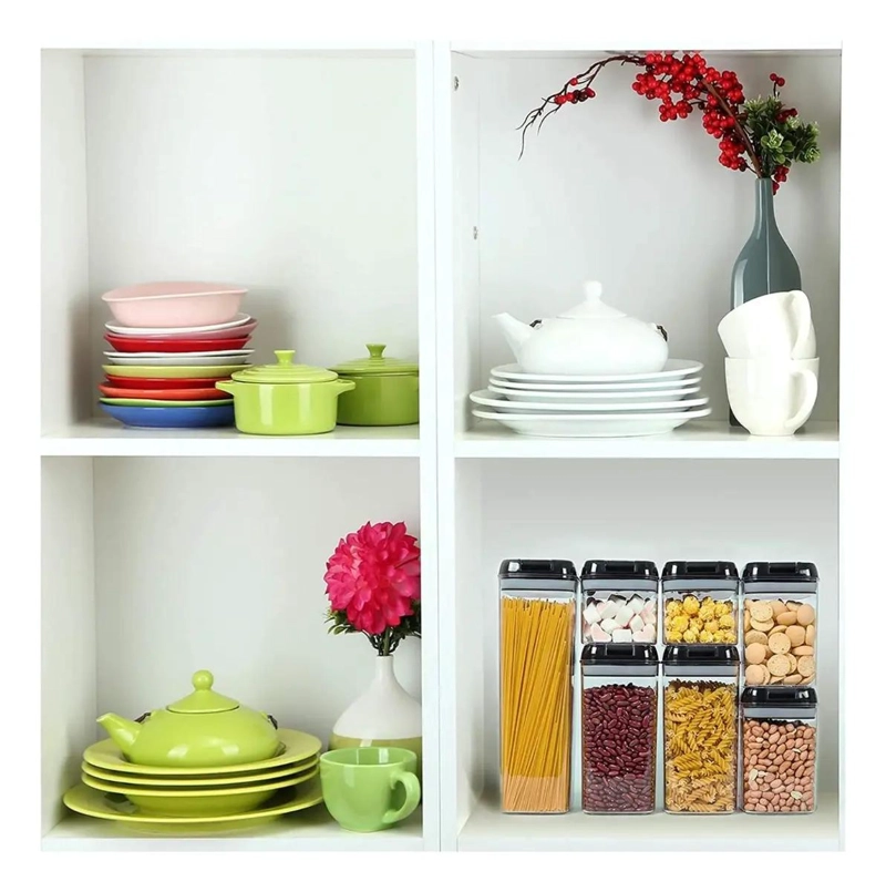 SET DE 7 CONTENEDORES HERME TICOS PARA ALIMENTOS EN COCINA - 8