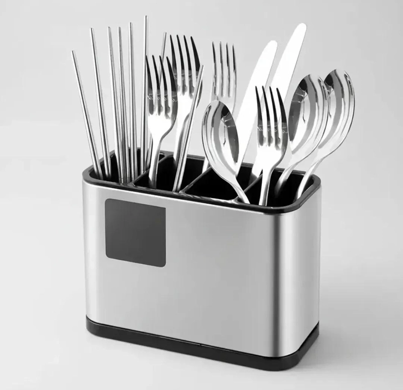 ESCURRIDOR DE UTENSILIOS DE COCINA EN ACERO INOXIDABLE - 7