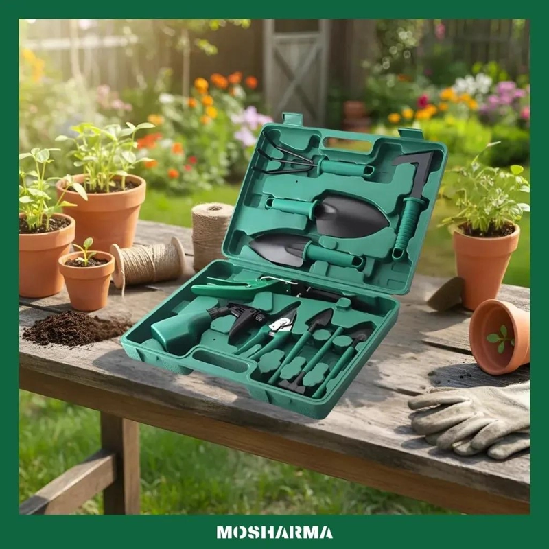 SET DE HERRAMIENTAS PARA JARDINERIA 11 PIEZAS - 9