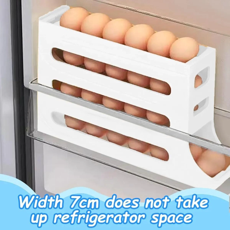 ORGANIZADOR DE HUEVOS PARA REFRIGERADOR CON 12 CAVIDADES - 6