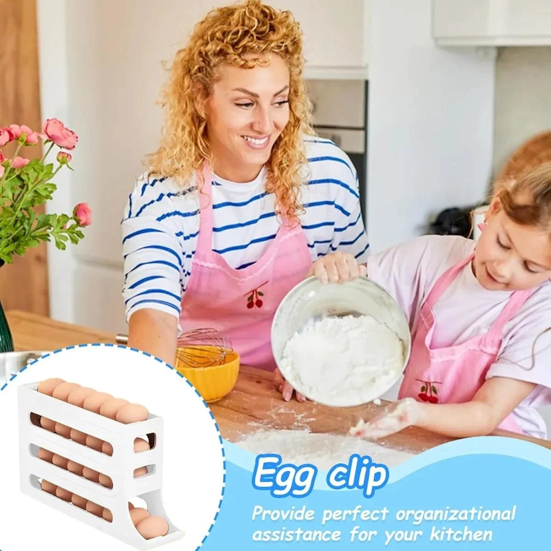 ORGANIZADOR DE HUEVOS PARA REFRIGERADOR CON 12 CAVIDADES - 7
