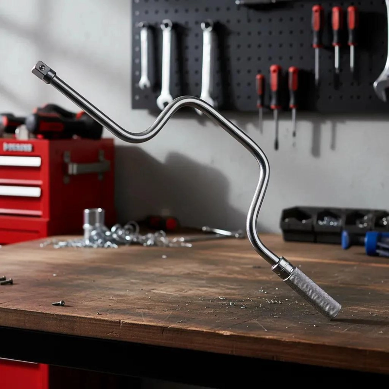 LLAVE CUADRANTE 1/2'' MANGO VELOCIDAD CROMADO - 2