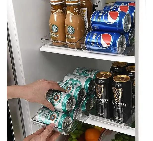 ORGANIZADOR DE LATAS PARA REFRIGERADOR 9 UNIDADES PLASTICO - 5