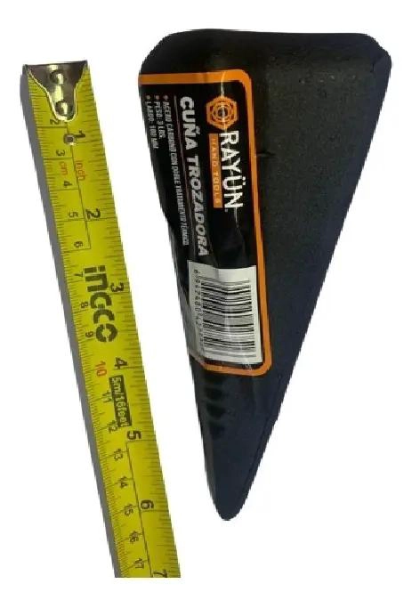 CUÑA DE ACERO PARA CORTAR MADERA 1.4 KG - 1