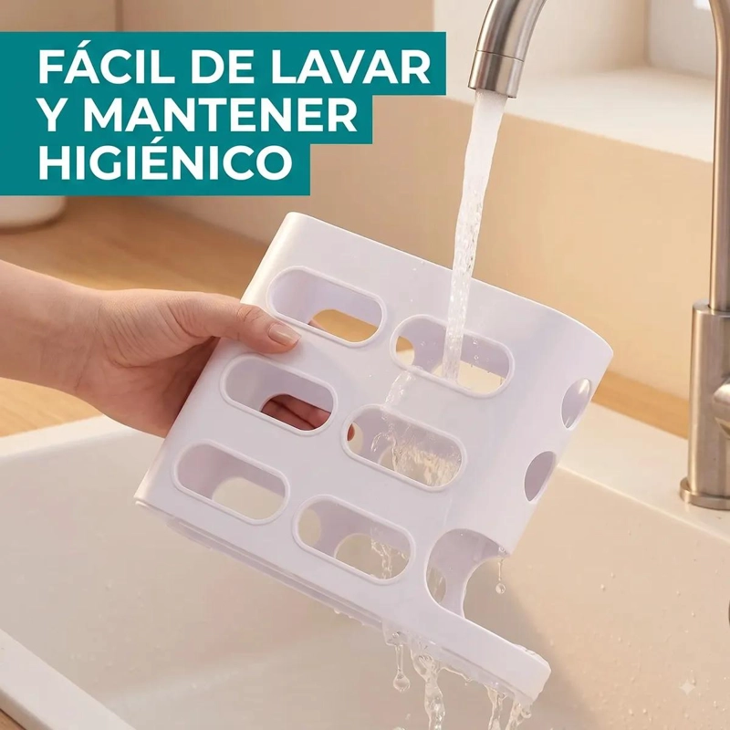 ORGANIZADOR VERTICAL DE HUEVOS PARA 24 UNIDADES EN 4 NIVELES - 7