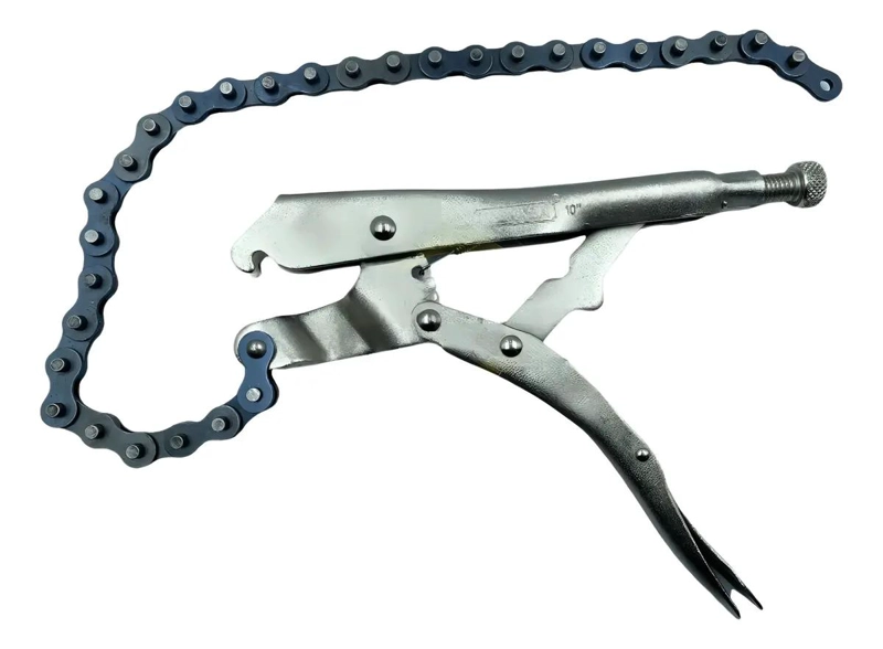 ALICATE DE PRESION CON PUNTA RECTA 23 CM - 2