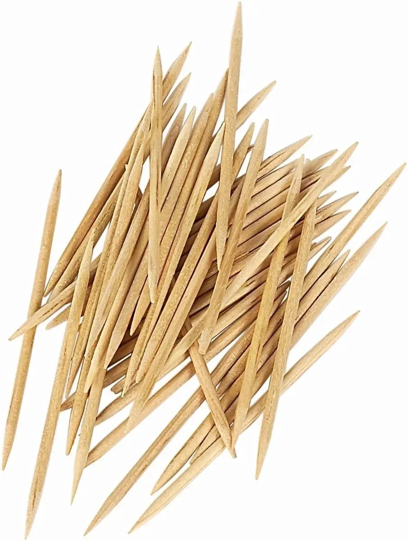 PALITOS DE MONDADIENTES DE BAMBU 2500 UNIDADES PARA USO VARIADO - 2
