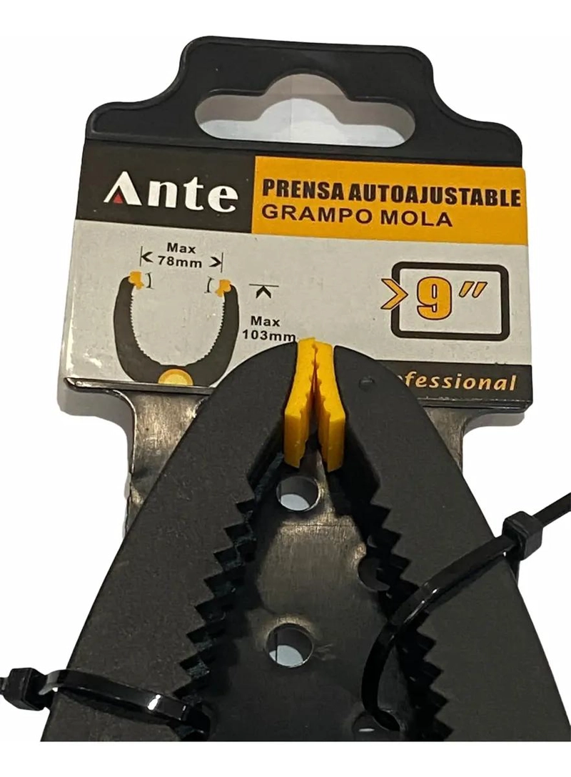 PRENSA AUTOAJUSTABLE 9 PULGADAS PACK DE 3 - 4