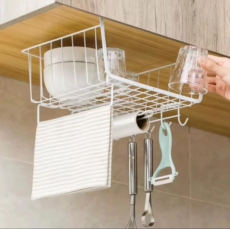 CESTA ORGANIZADORA COLGANTE MULTIUSO PARA HOGAR - 1