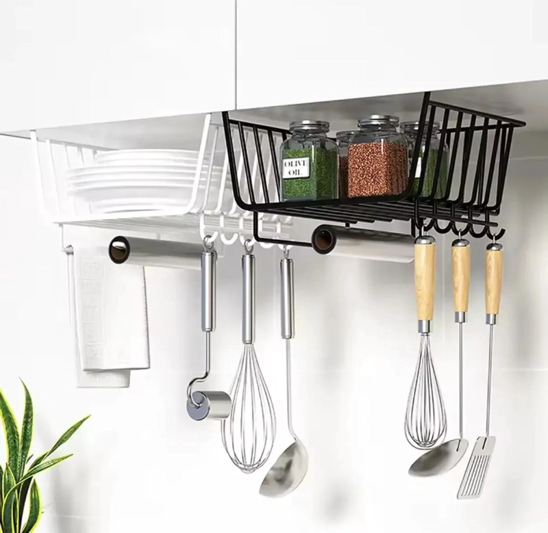 CESTA ORGANIZADORA COLGANTE MULTIUSO PARA HOGAR - 3