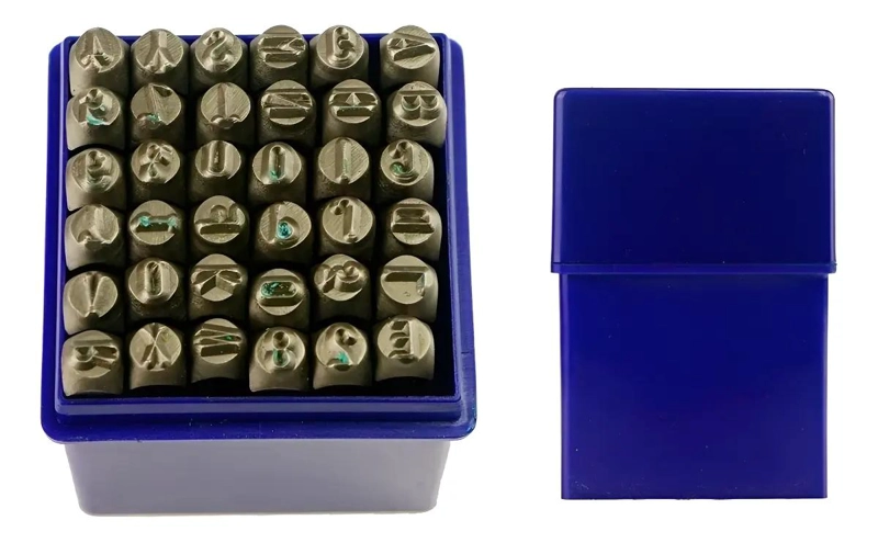 JUEGO DE NUMEROS Y LETRAS PARA MARCAJE 36 PIEZAS - 6