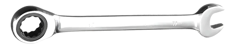 LLAVE FIJA ABOCINADO 17 MM CROMADA - 1