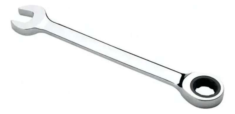 LLAVE FIJA ABOCINADO 17 MM CROMADA - 2