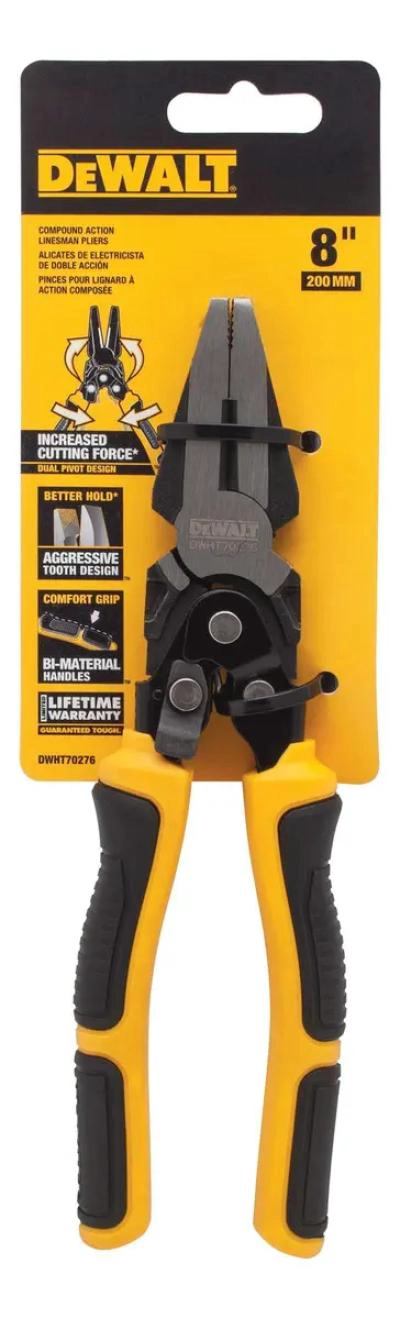 ALICATE UNIVERSAL DE 8 PULGADAS CON MANGO ERGONOMICO - 2