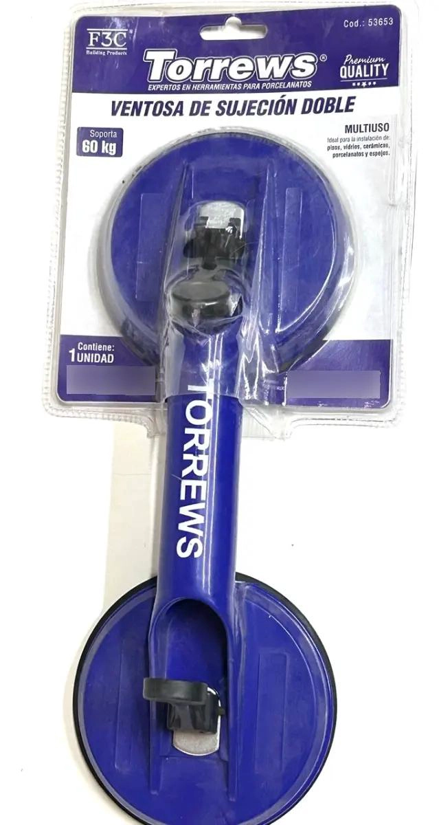VENTOSA PLASTICA DOBLE 60 KILOS - 6