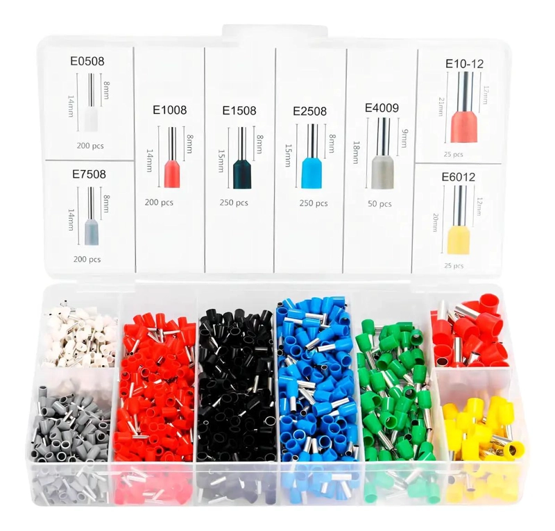 KIT DE ALICATES PARA PRENSAR Y TERMINALES - 1