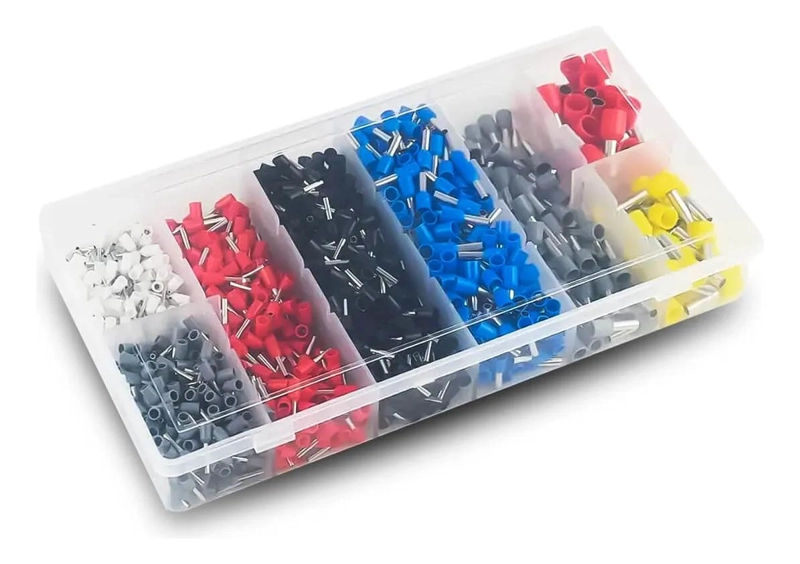 KIT DE ALICATES PARA PRENSAR Y TERMINALES - 2