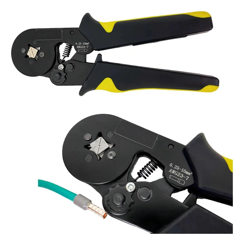 KIT DE ALICATES PARA PRENSAR Y TERMINALES - 3