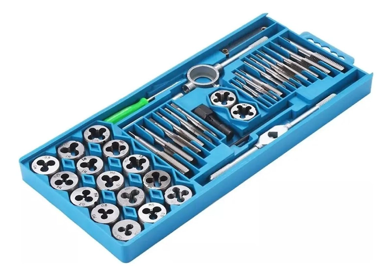 JUEGO DE TERRAJAS 40 PIEZAS CON MALETIN - 1