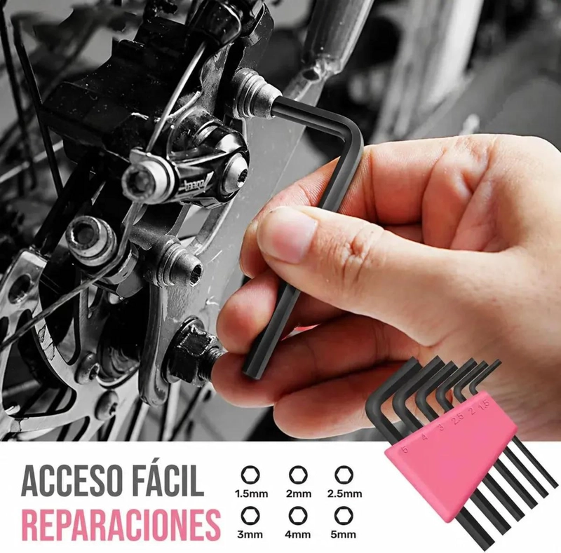 KIT DE HERRAMIENTAS MANUALES 13 PIEZAS - 5