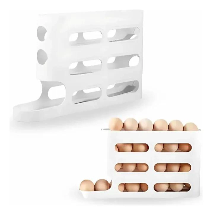 ORGANIZADOR DE HUEVOS VERTICAL DE TRES NIVELES PARA 30 HUEVOS - 5