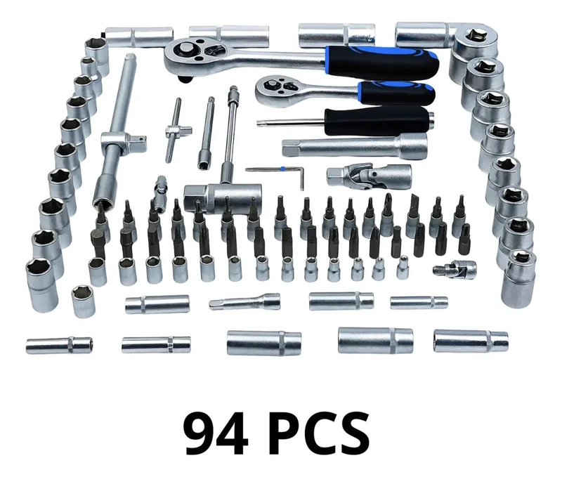 SET DE HERRAMIENTAS 94 PIEZAS PARA MECANICA - 1