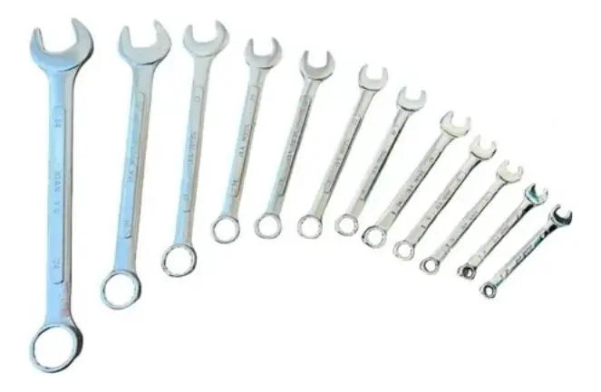 JUEGO LLAVE COMBINADA 12 PCS CON ESTUCHE - 2