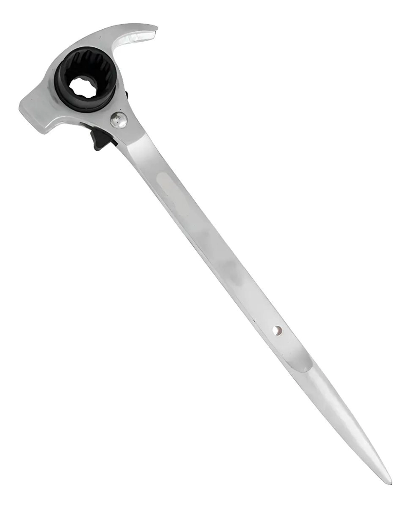LLAVE COMBINADA 4 EN 1 CON ACABADO CROMADO - 1