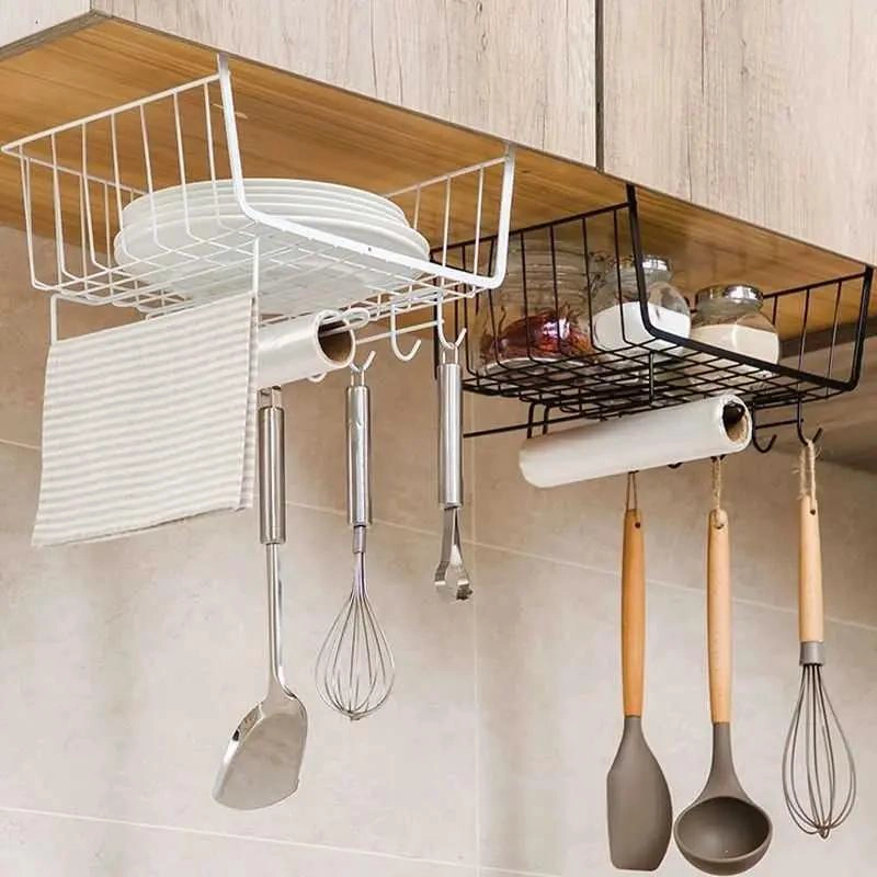 CESTA ORGANIZADORA COLGANTE PARA COCINA Y BAÑO - 6