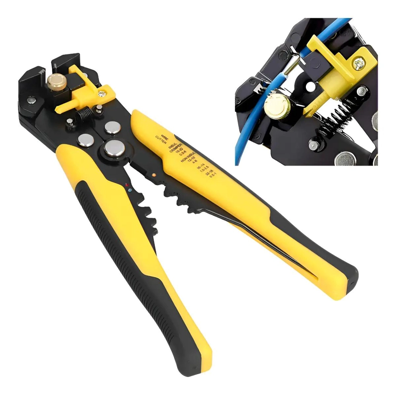 ALICATE PELACABLE Y CORTACABLE 5 EN 1 - 1