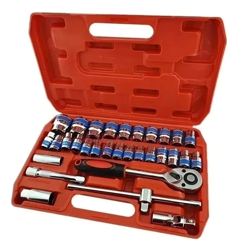 JUEGO DE DADOS HEXAGONALES Y TORX 32 PIEZAS - 1