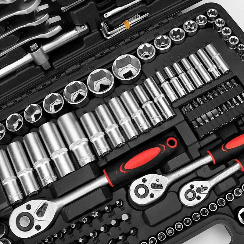 KIT DE HERRAMIENTAS CON 216 PIEZAS PARA BRICOLAJE - 2