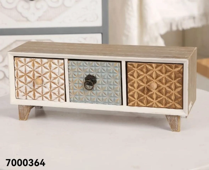 CAJA ORGANIZADORA DE MADERA PARA TE  Y CAFE  30X12 CM - 3