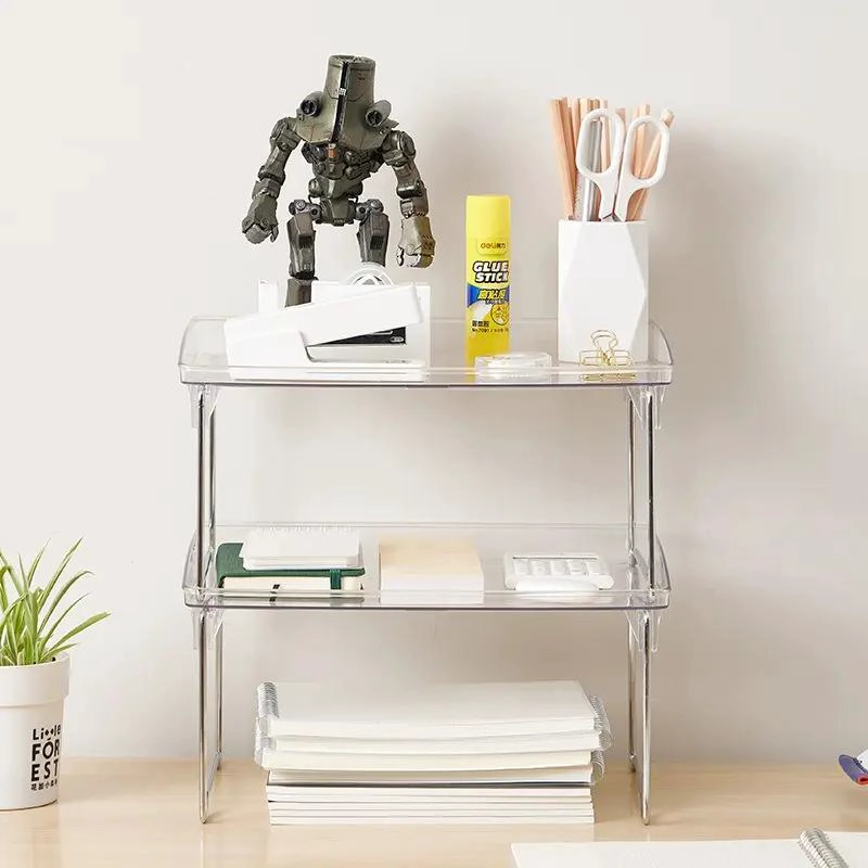 REPISA ACRILICA APILABLE PARA ORGANIZAR PLATOS Y TAZAS - 6