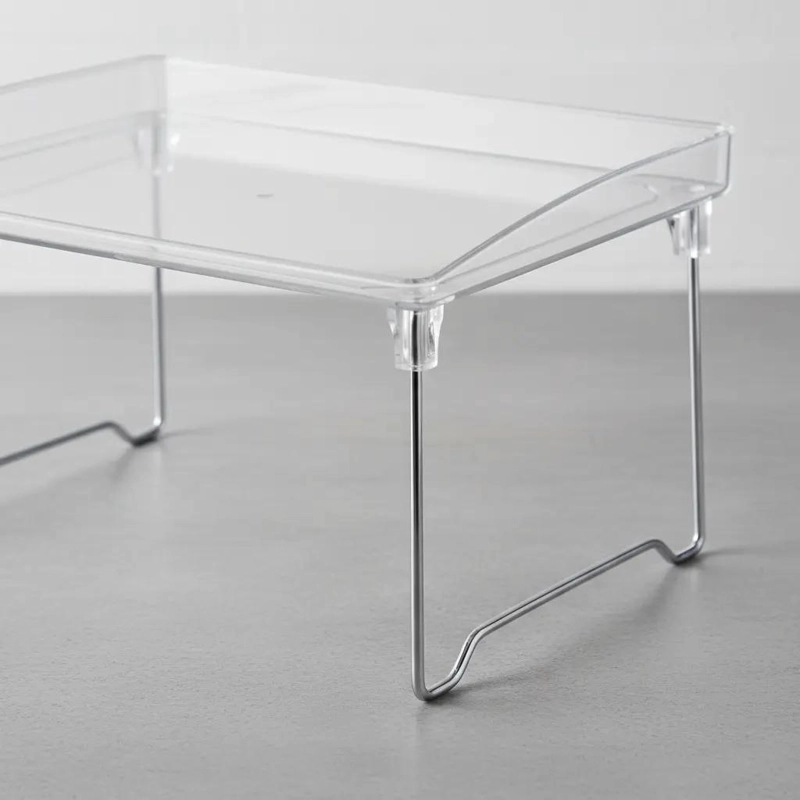 REPISA ACRILICA APILABLE PARA ORGANIZAR PLATOS Y TAZAS - 7