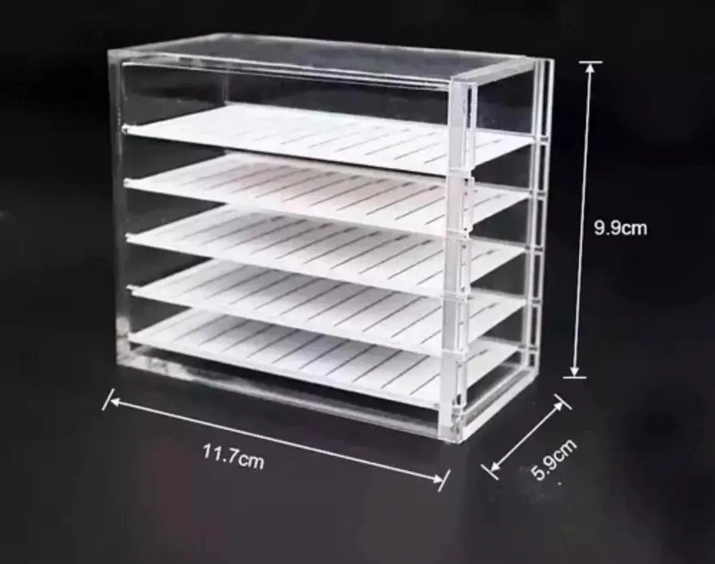ORGANIZADOR BLANCO DE 5 NIVELES PARA EXTENSIONES DE PESTAÑAS - 3